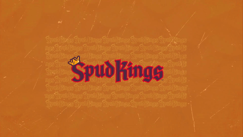 Spud Kings logo endcard animation